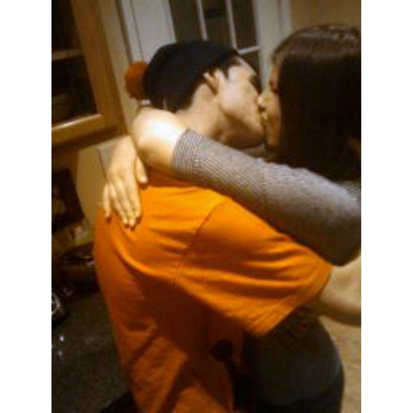 One of our first pics as a couple <3 we were lil babies