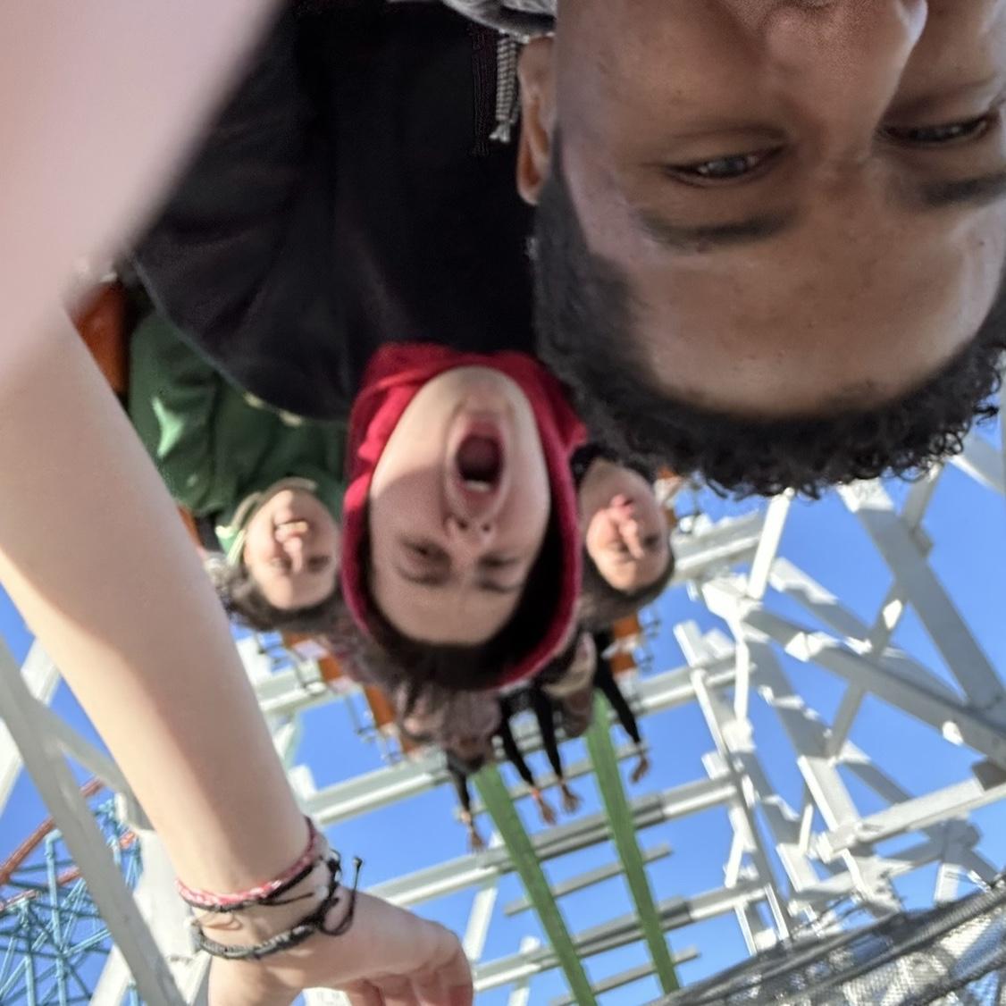 Rollercoaster pic @ Six Flags feat. Jacob and DJ