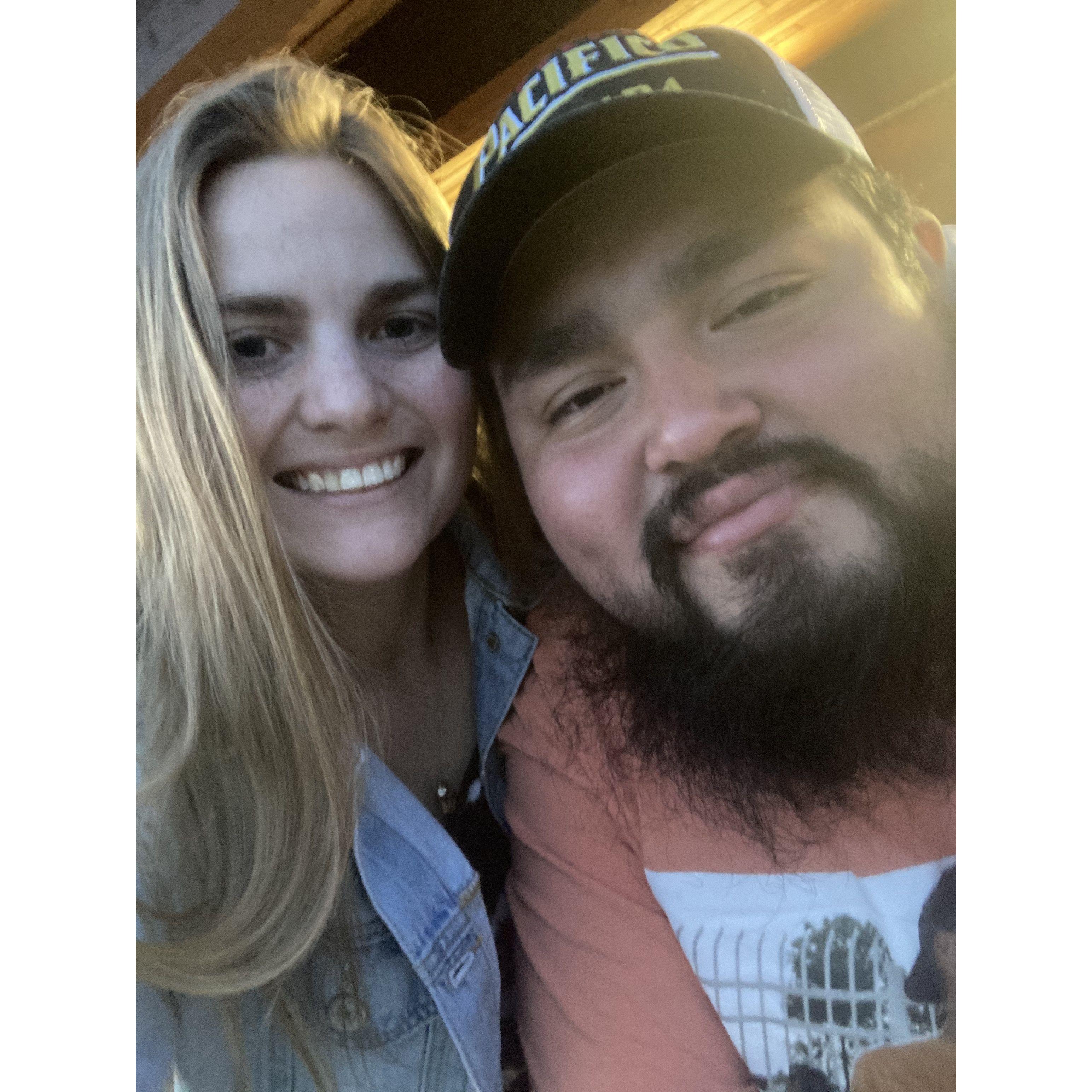 We took this waiting for friends at a birthday dinner