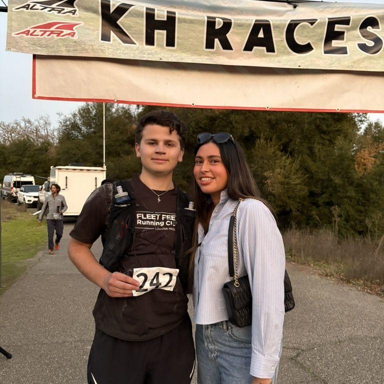 One of Alex's many ultra marathons