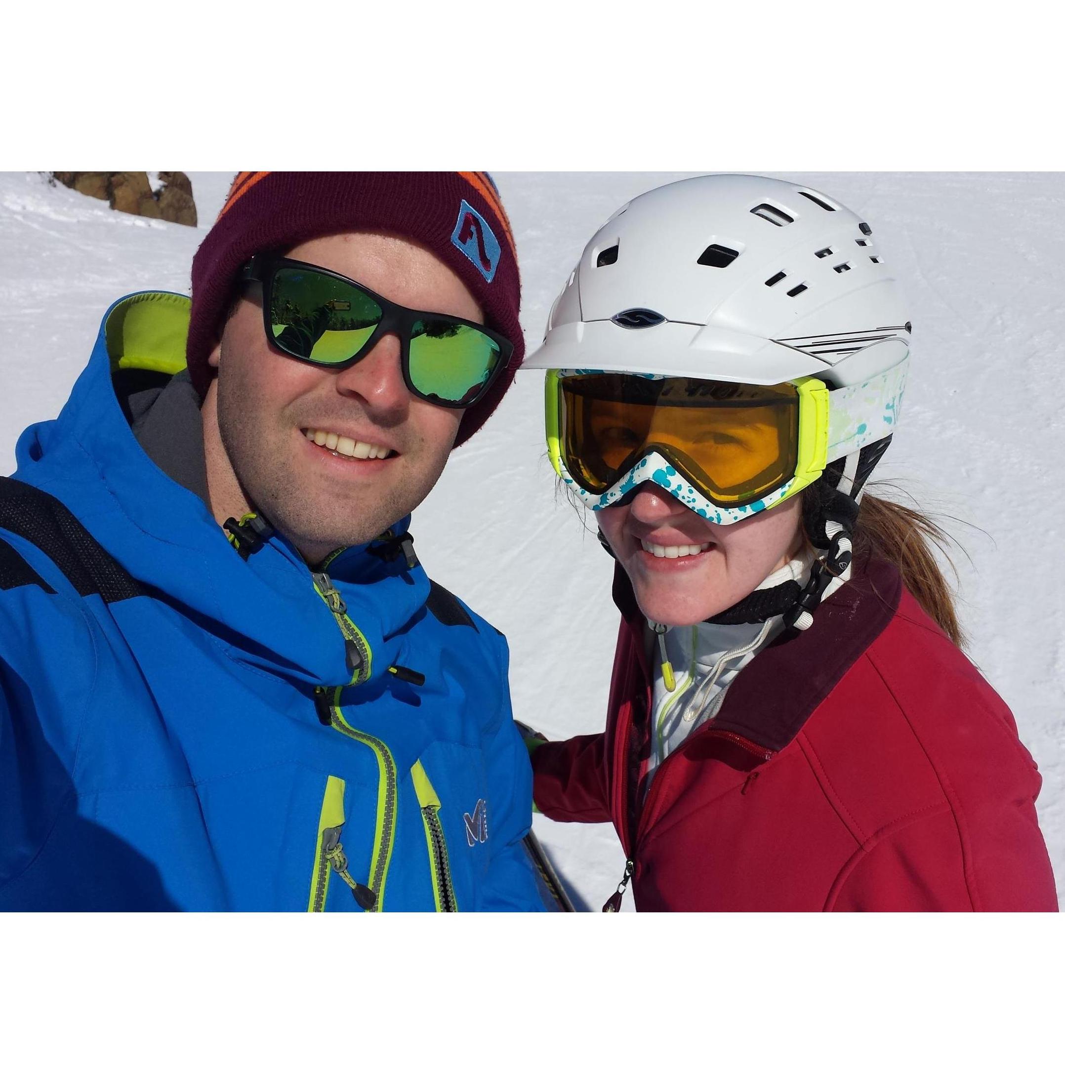 Rebecca's 3rd Time Skiing. Gore Mountain, NY. March 2015.