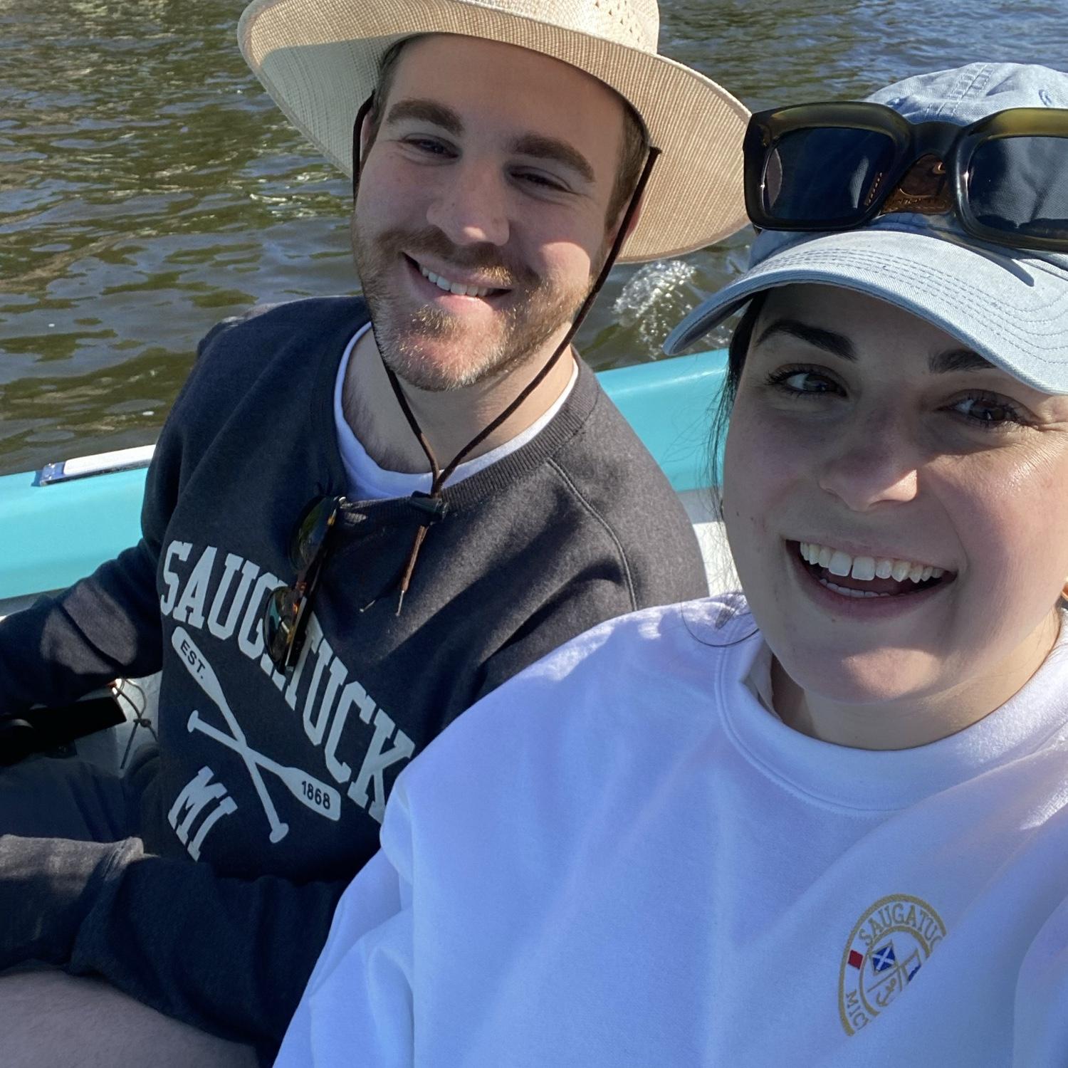Saugatuck MDW (alt caption: who let us drive a boat?)