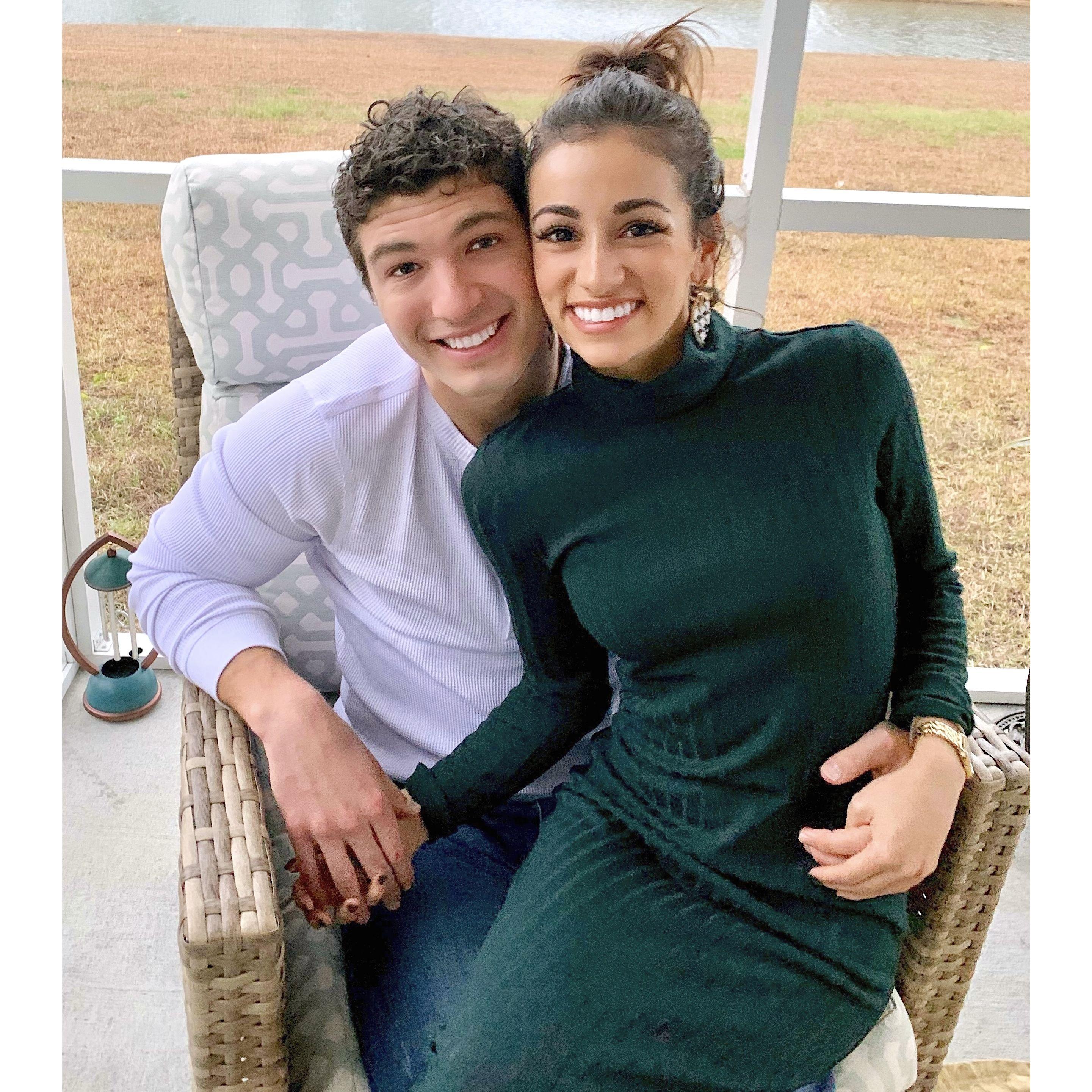 Our first Christmas together. 2020