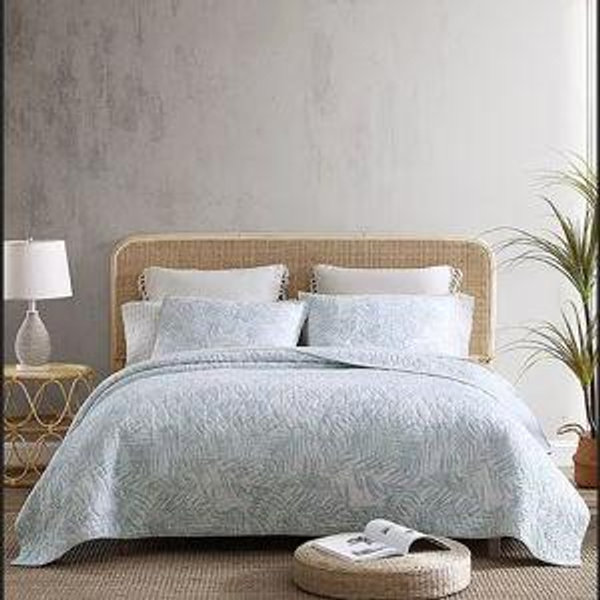 Tommy Bahama Printed Palmday Reversible Quilt Mini Set | Dillard's