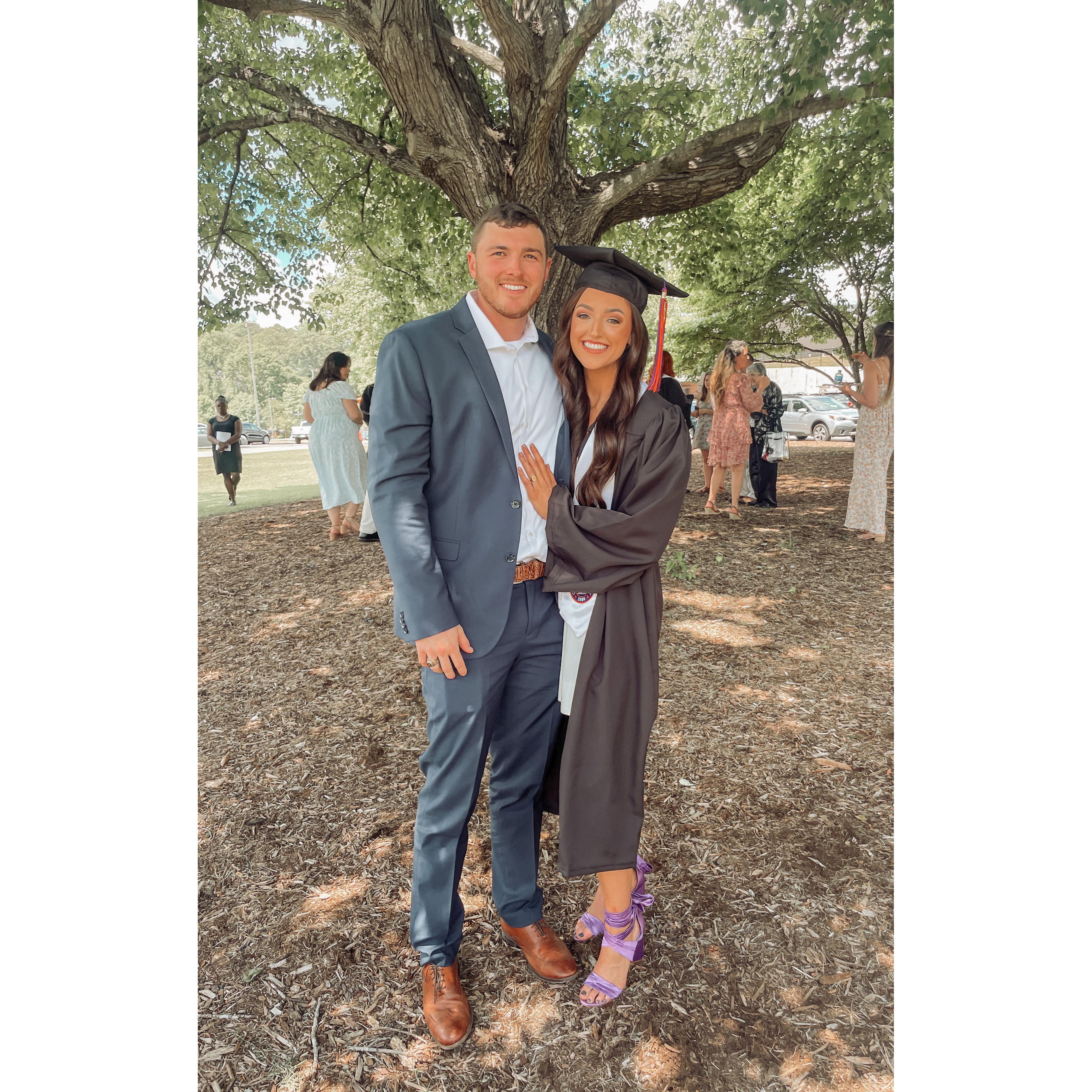 Clemson graduation, May 2022