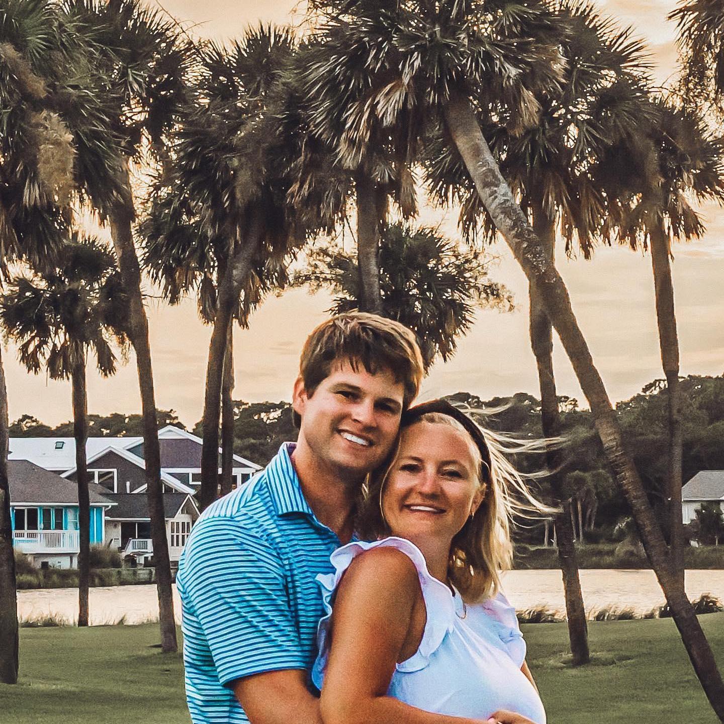 Convinced Clark to stop flying the drone for a sec to snap one of my fav pics of us. Of course, at Fripp