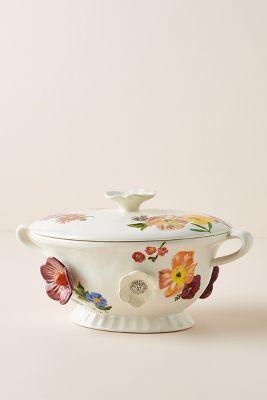 Nathalie Lete Titania Lidded Serving Bowl