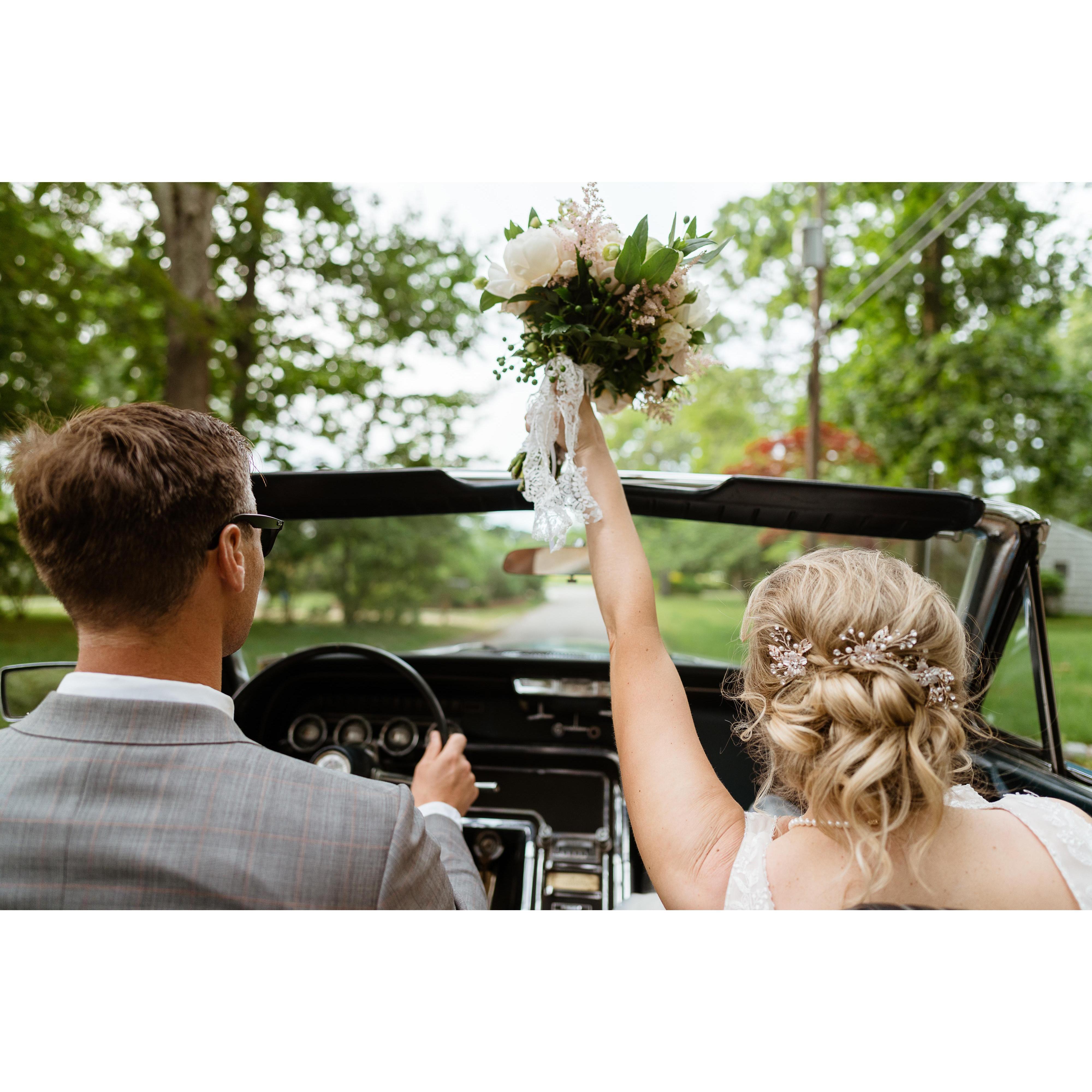 JUST MARRIED!
