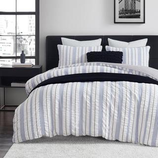 Seersucker 3-Piece Duvet Set