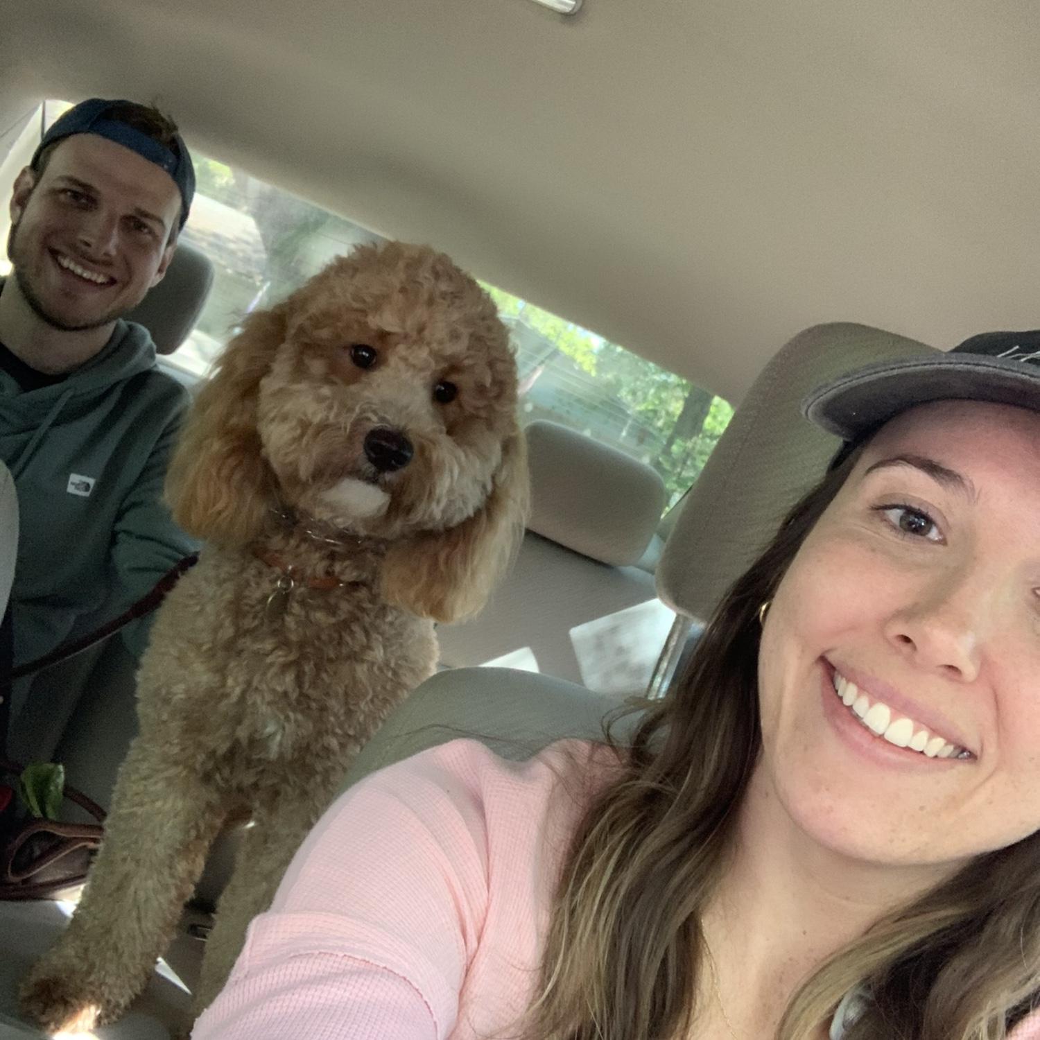 The day we adopted our sweet Luka!