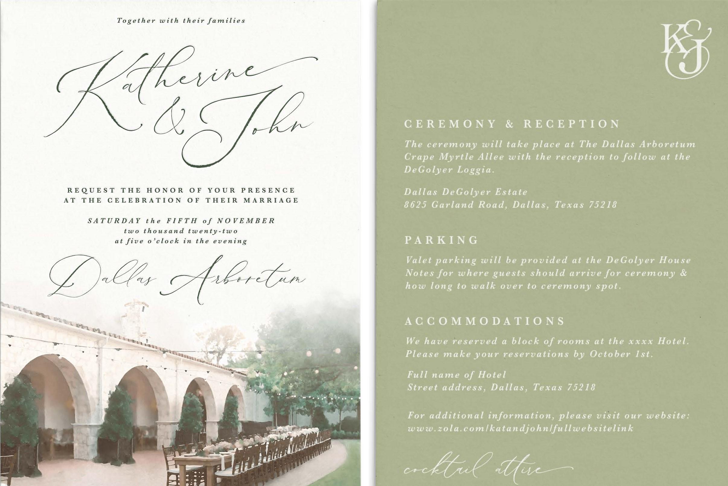 The Wedding Website of Katherine Wood and John Peters