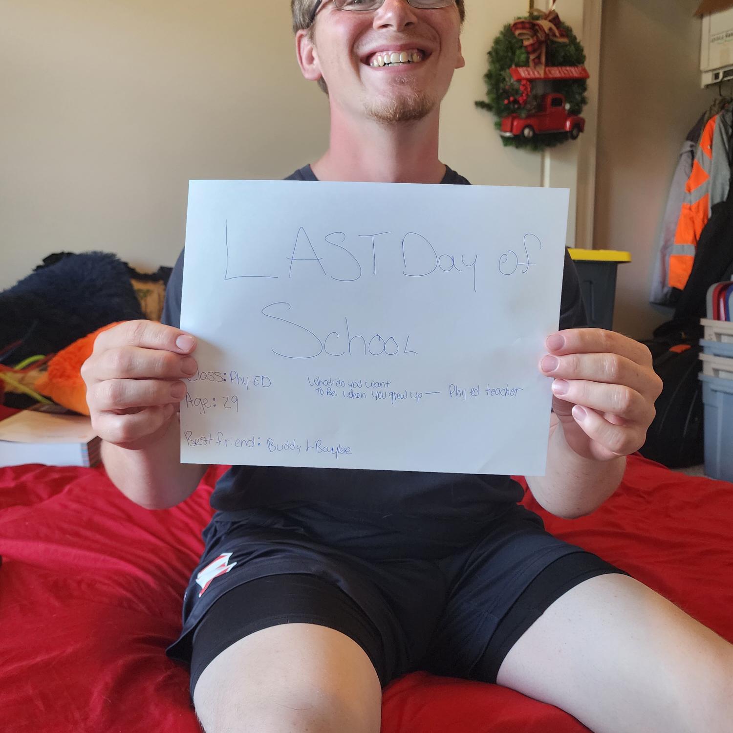 Kody's first last day of school as a teacher!