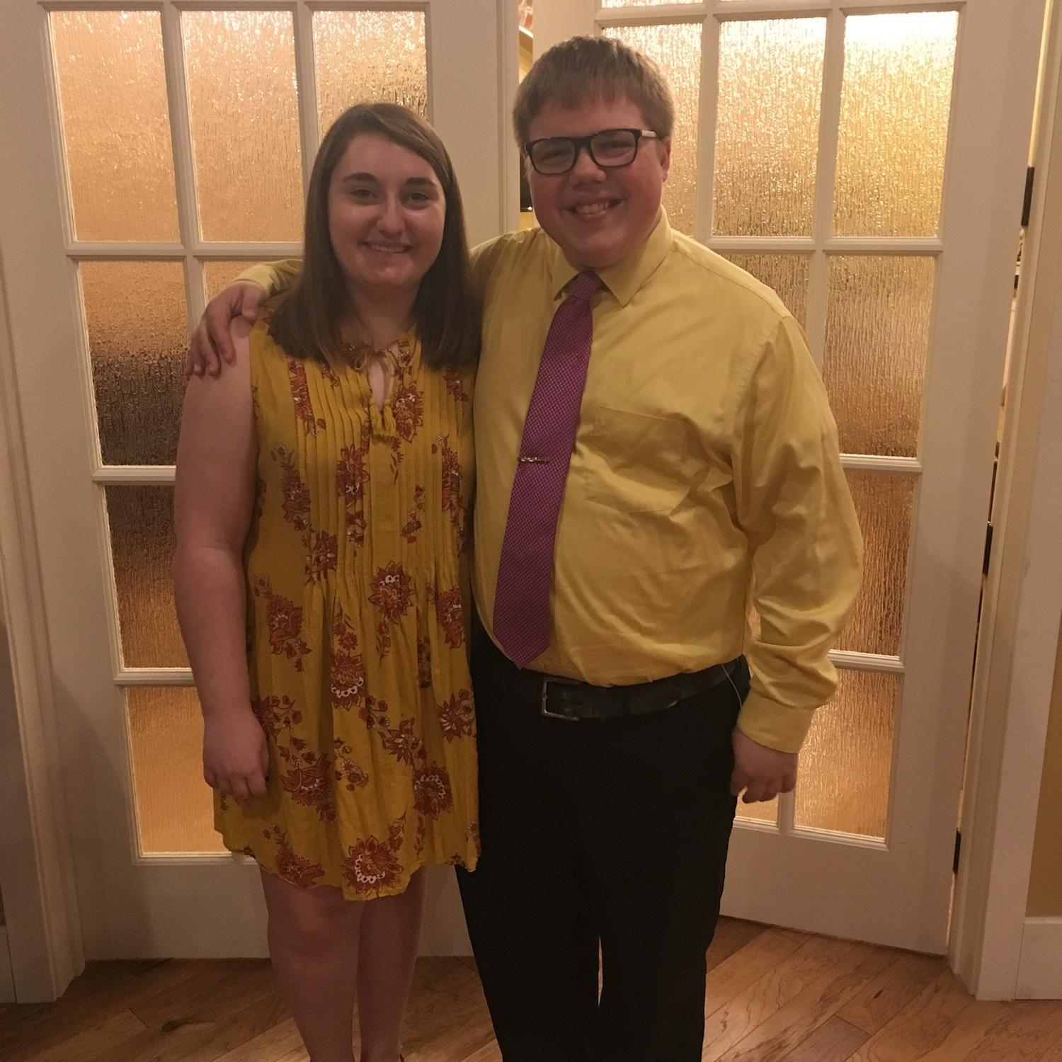 swing into spring jazz concert at the end of sophomore year in May 2018