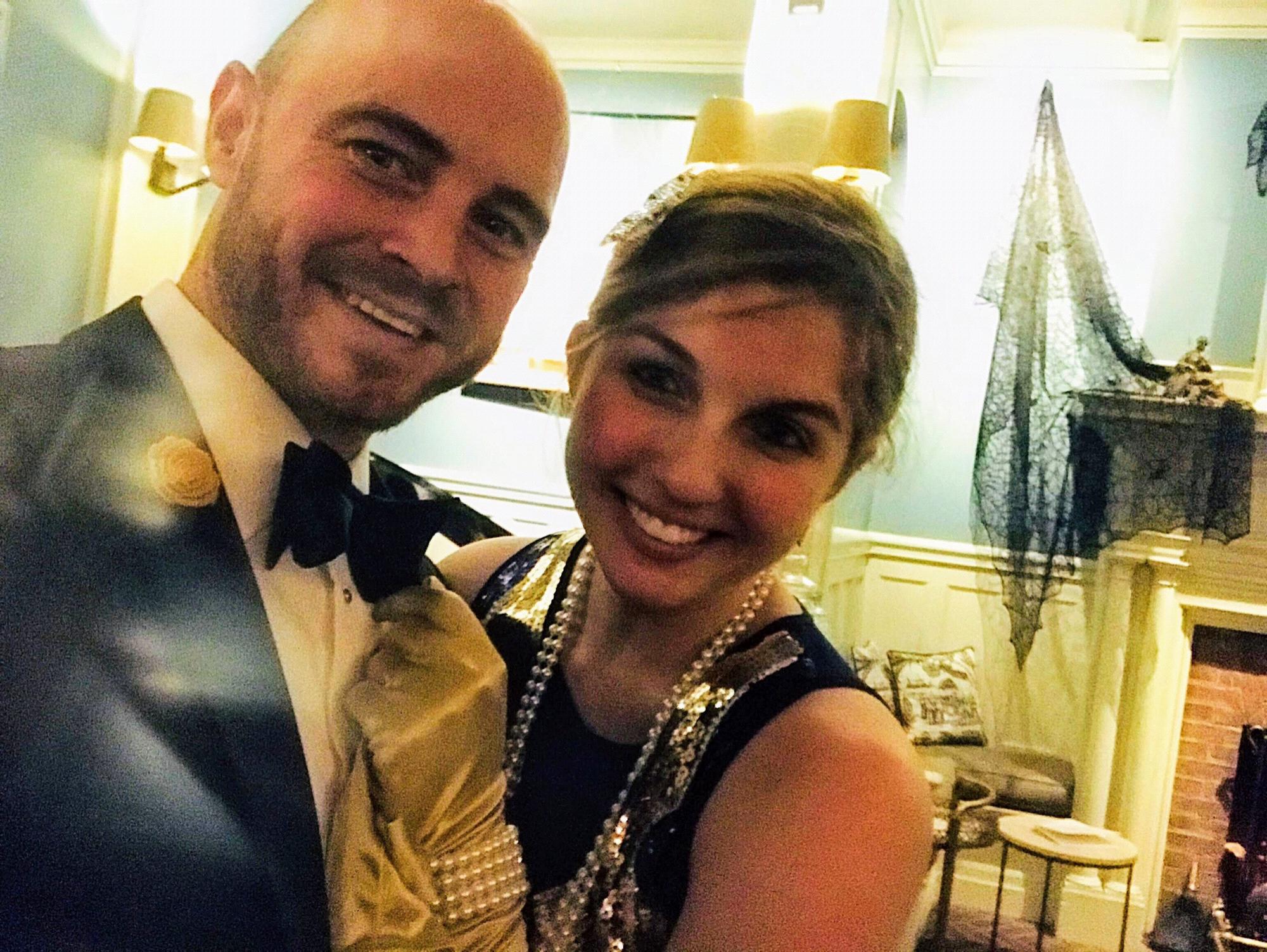 Sometimes we like to go just a little bit Gatsby.