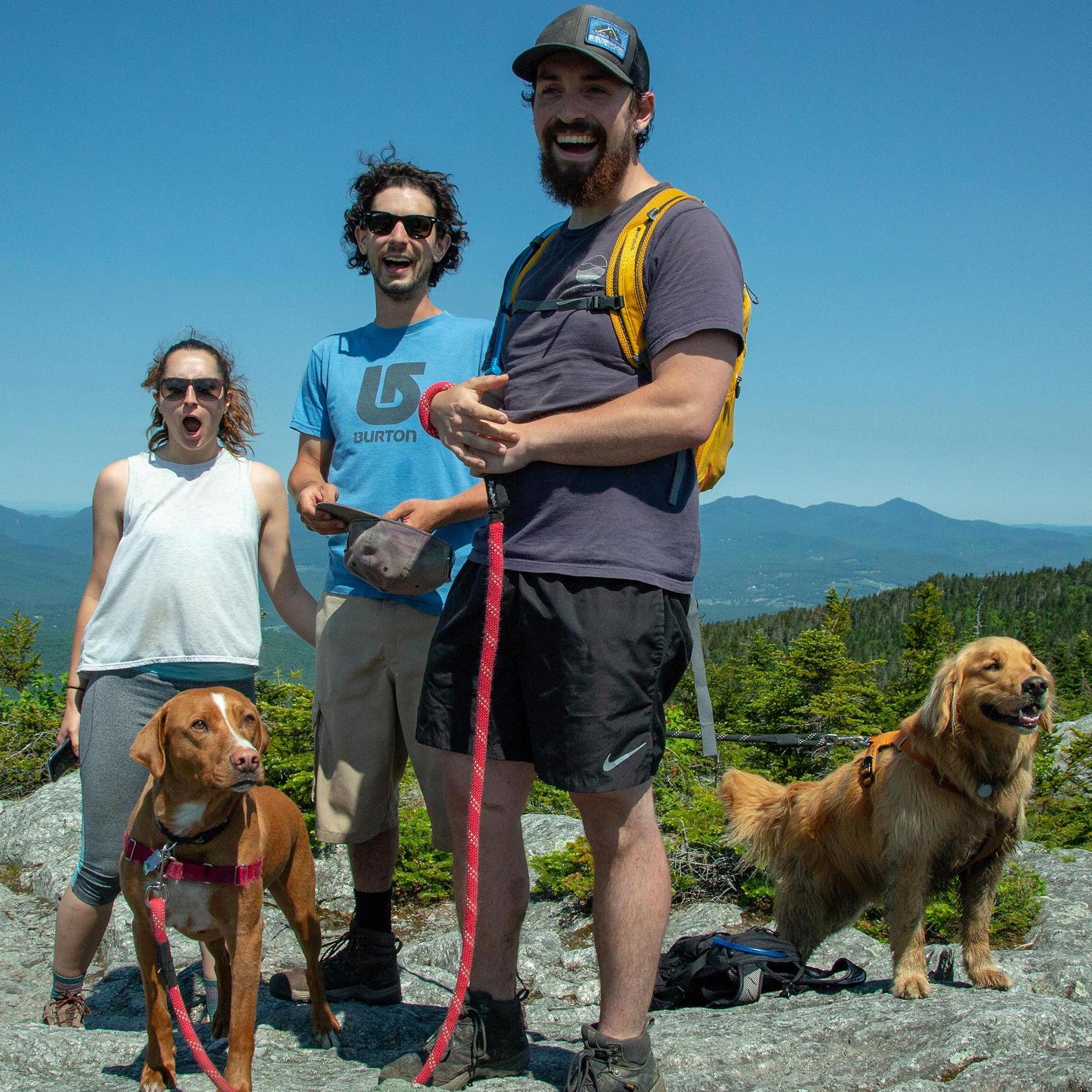 Mt. Hunger- VT, very challenging hike; a decent amount of hand over foot hiking. AMAZING view of Mt. Mansfield.