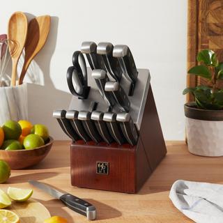 Statement 14-Piece Self-Sharpening Knife Block Set