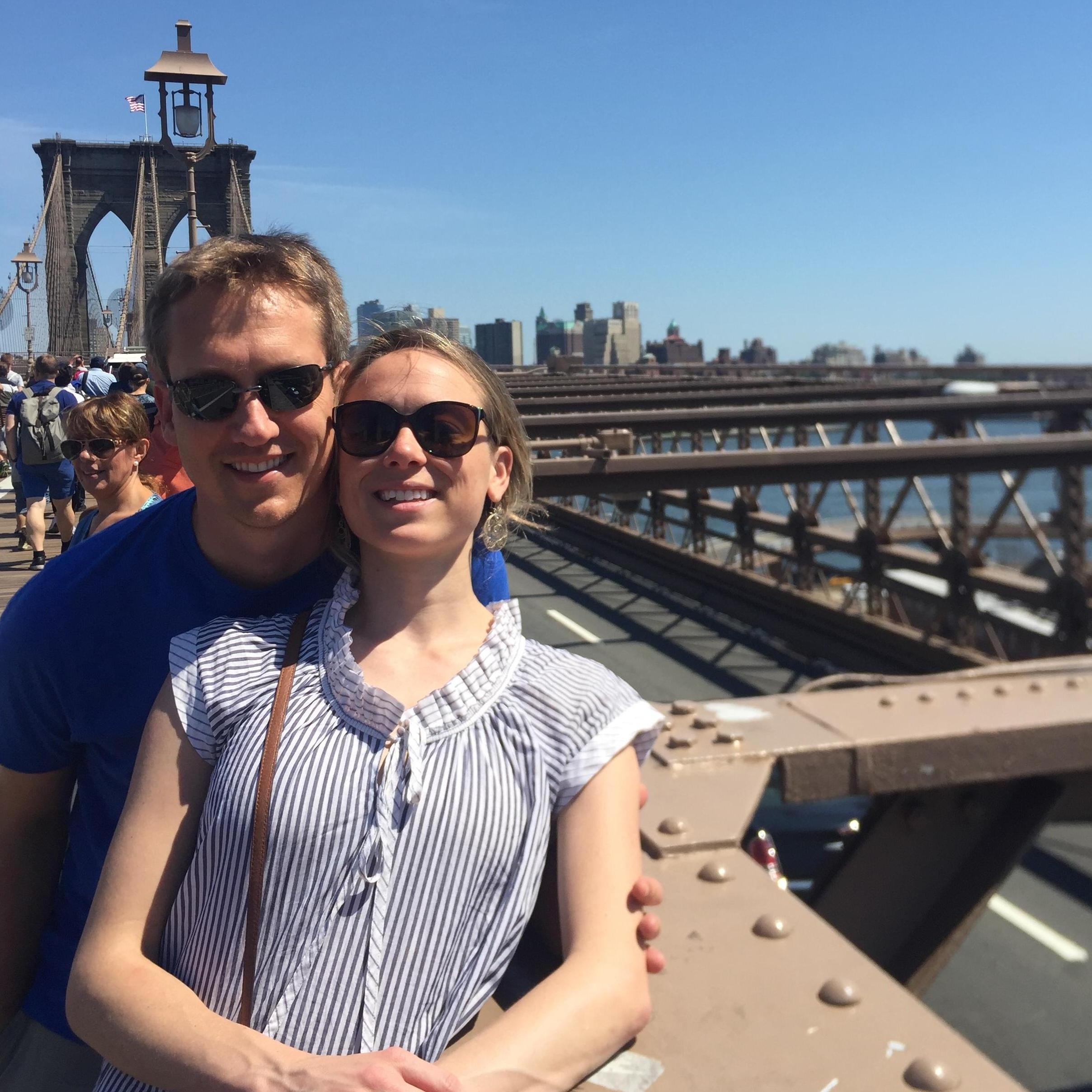 Walking the Brooklyn Bridge