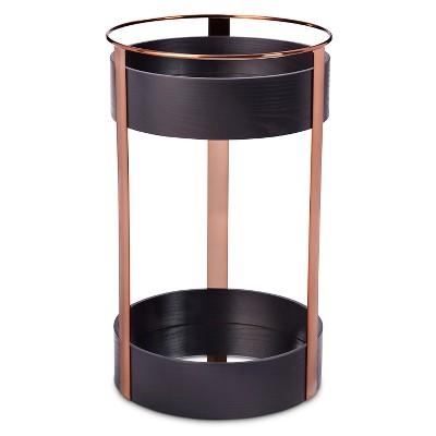 Product description page - Bar Trolley Black/Copper - Modern by Dwell Magazine