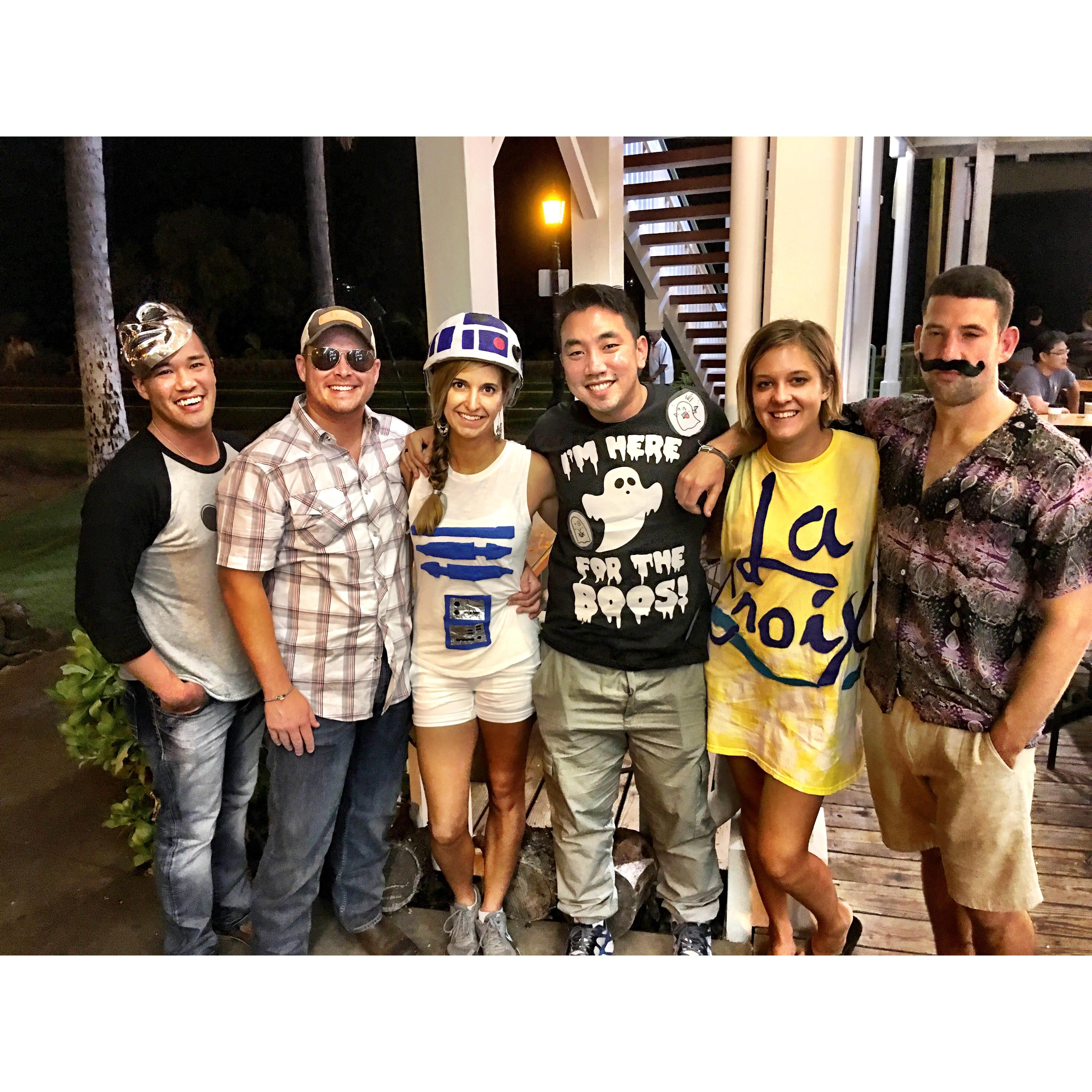 Halloween in Kona with good friends