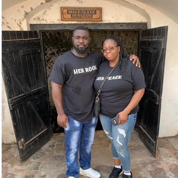 At Cape Coast Castle