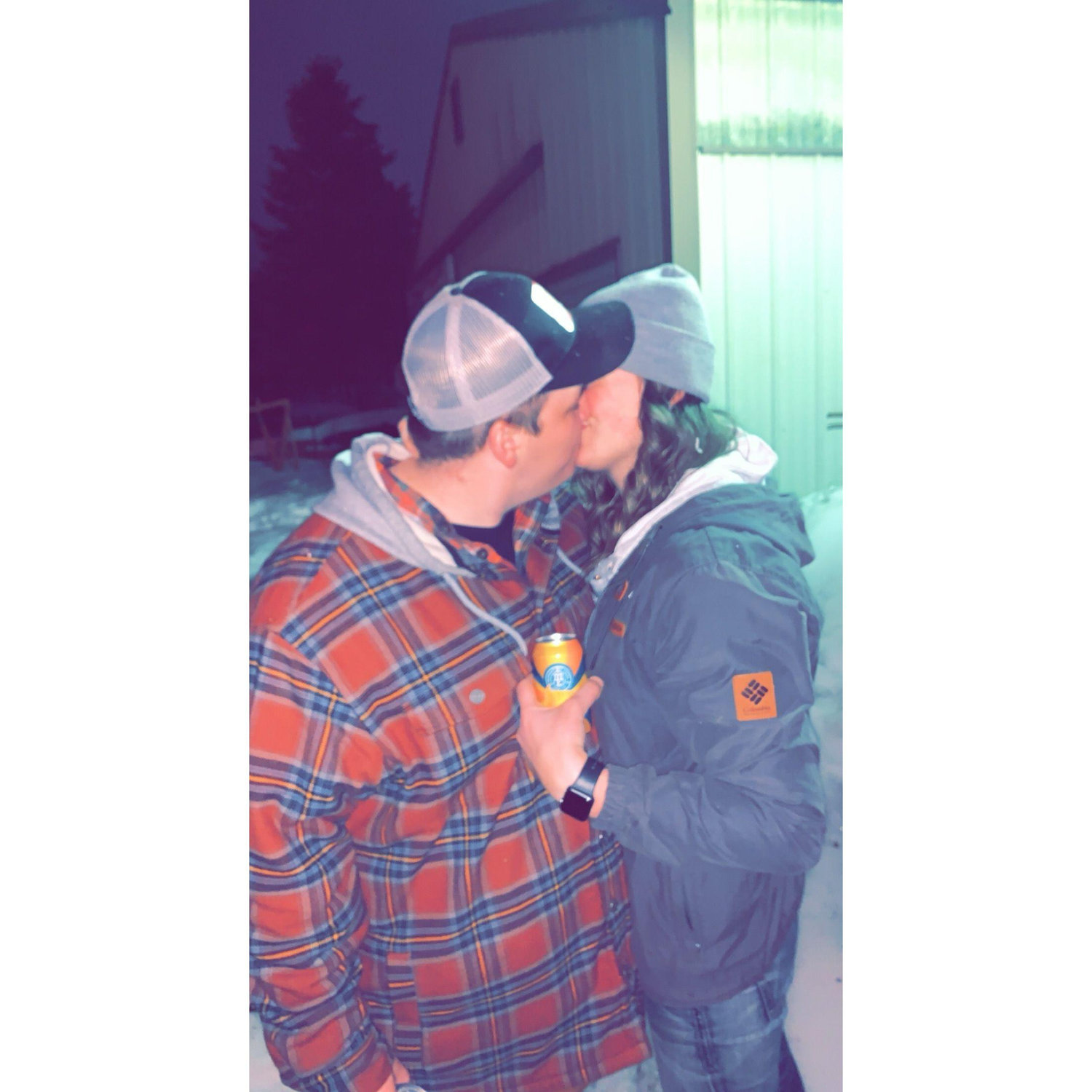 January 1, 2023 - New Years party at my Dad's house. Jack had planned to kiss me at midnight and tell me he loved me for the first time, but I said it first the night before this. I couldn't help it, I was head over heals for him! When you know, you know ;)