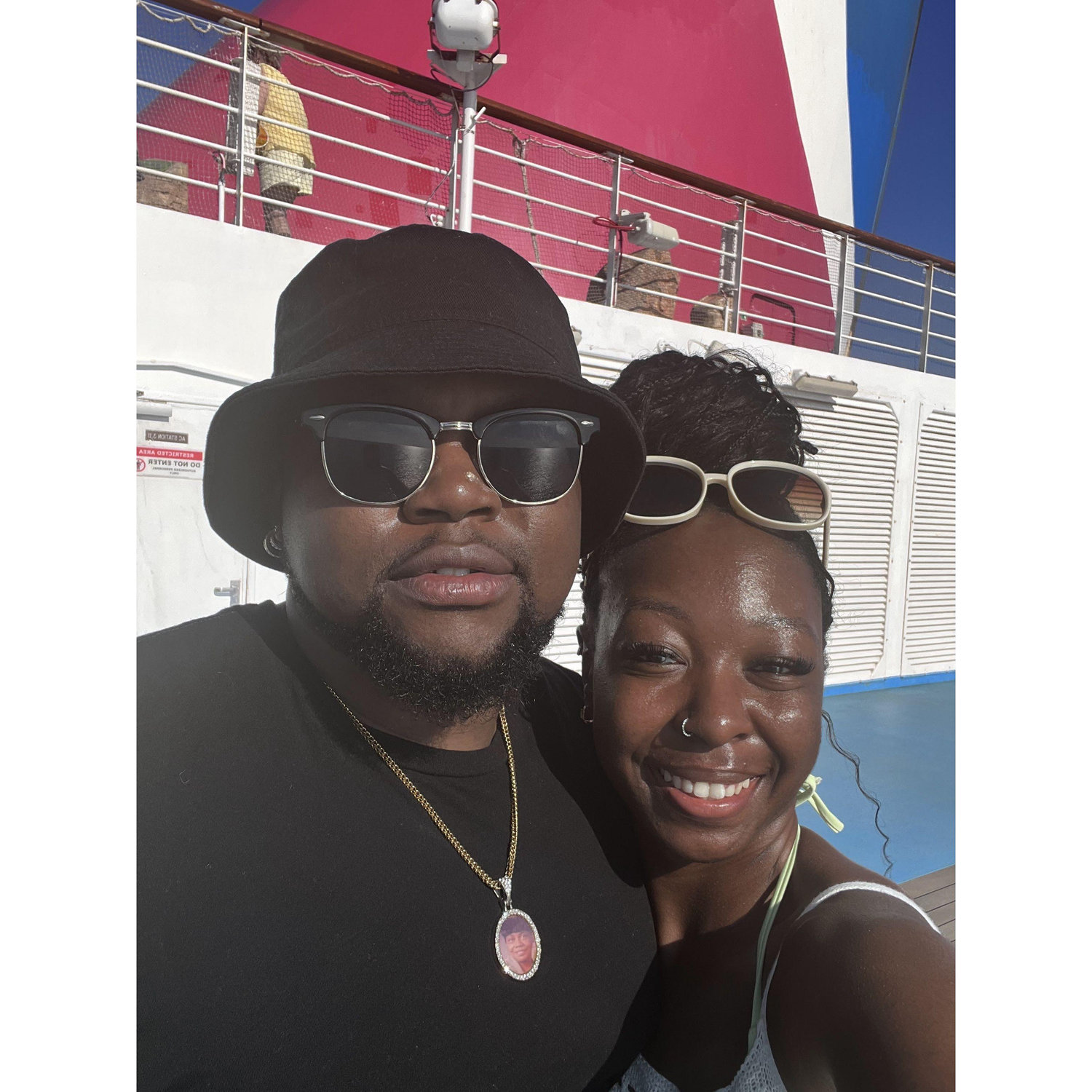 Aboard the Carnival Valor New Orleans, LA