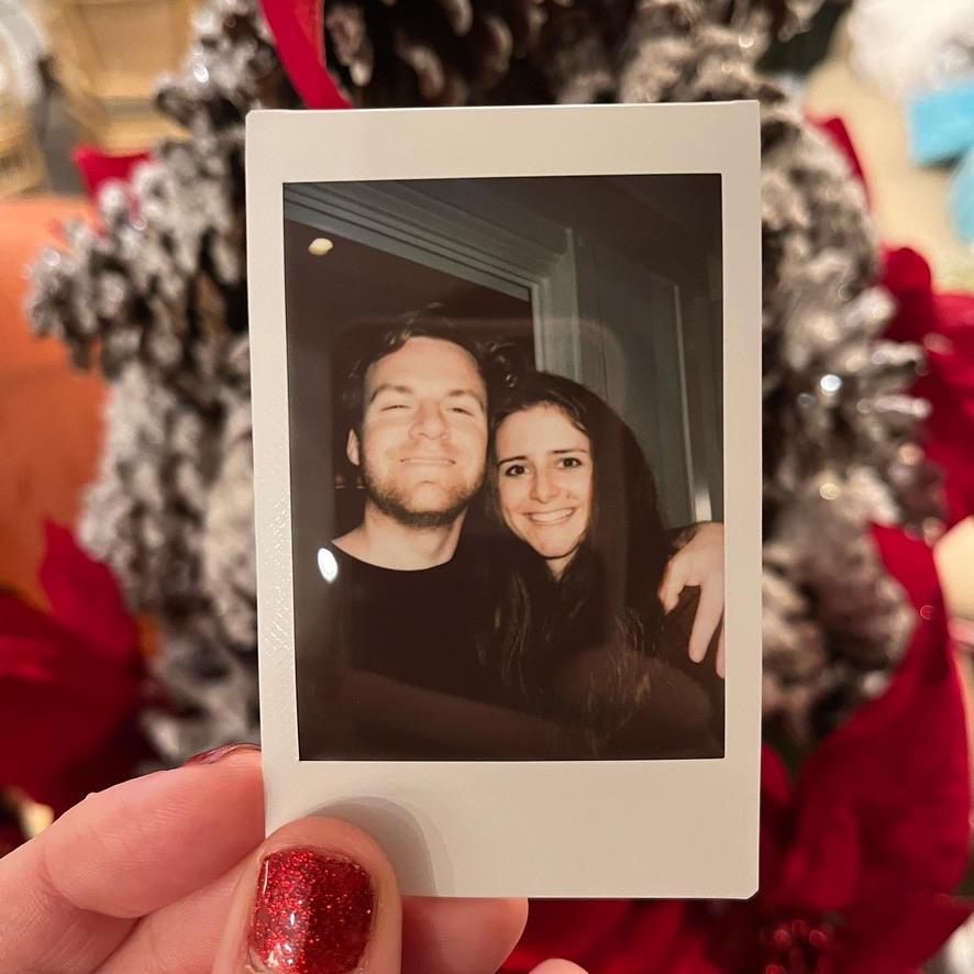 Our first Christmas together in Solana Beach, CA!
