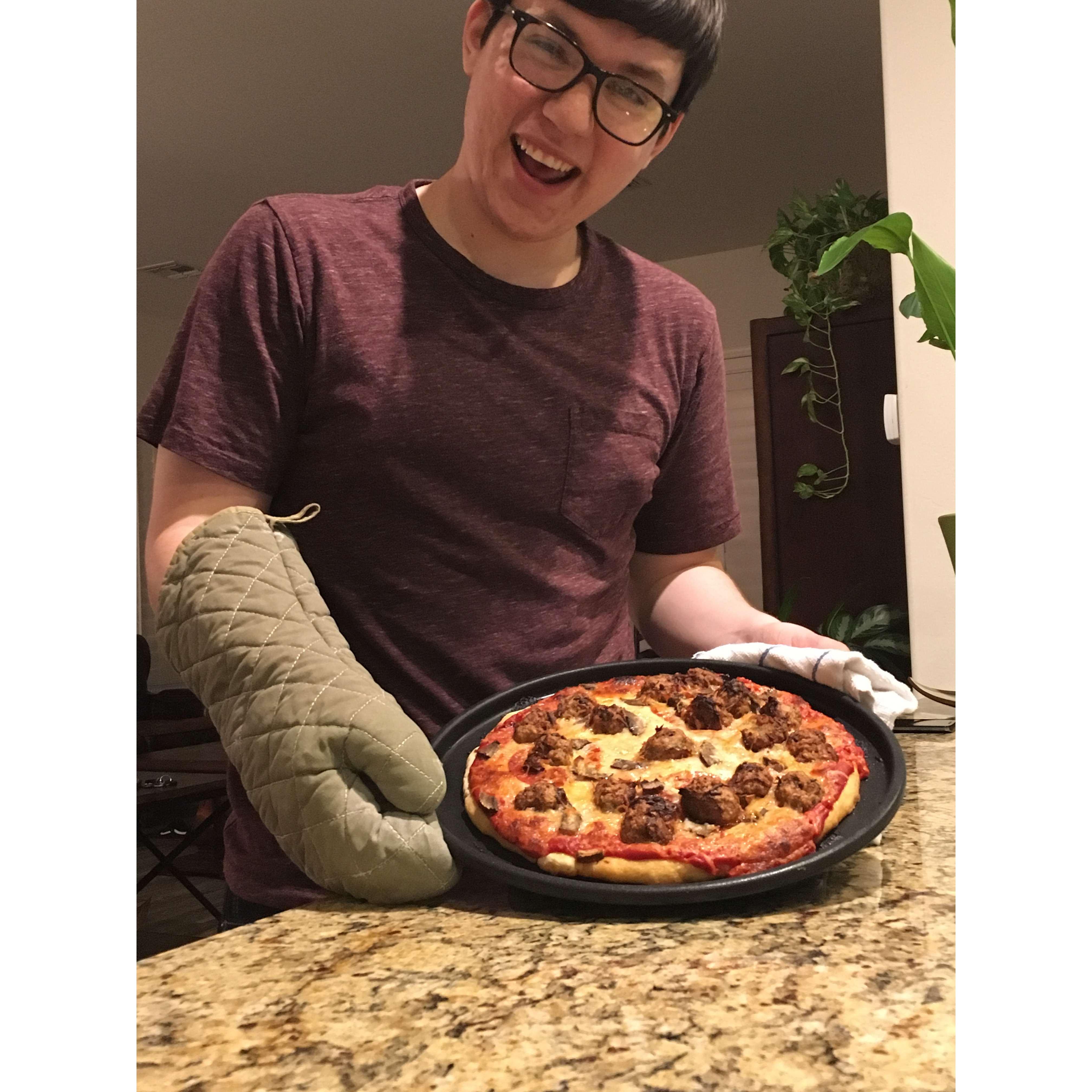 Learning how to cook