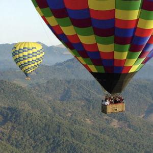 Hot air balloon ride