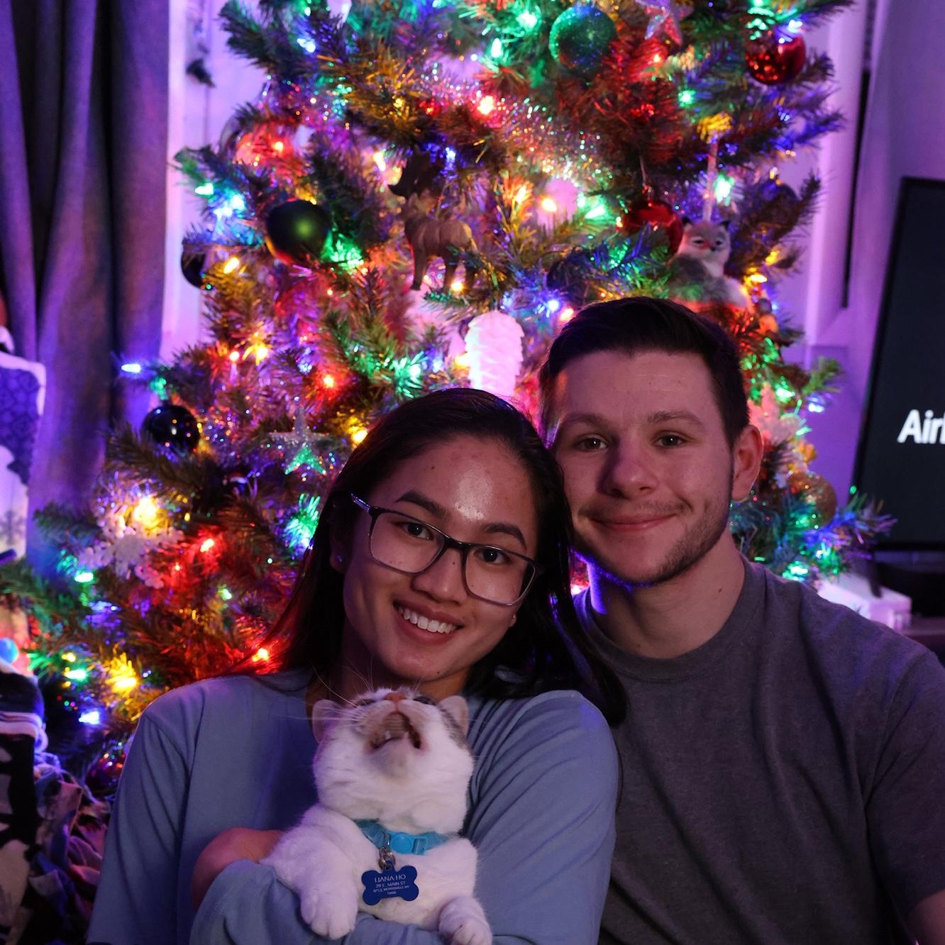 Christmas in our Morrisville apartment