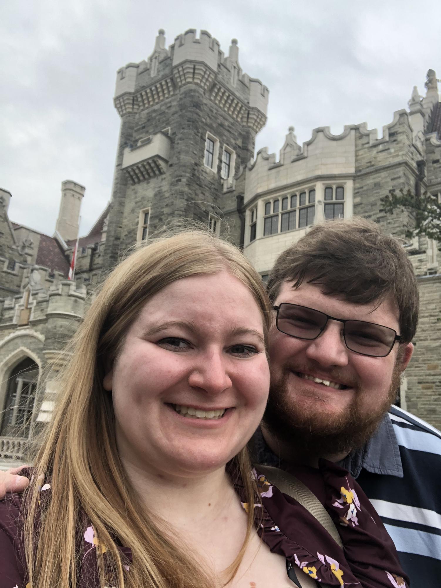 Emily and Tom visited Casa Loma, an Edwardian castle in Toronto, for Tom’s recent birthday on September 12th!