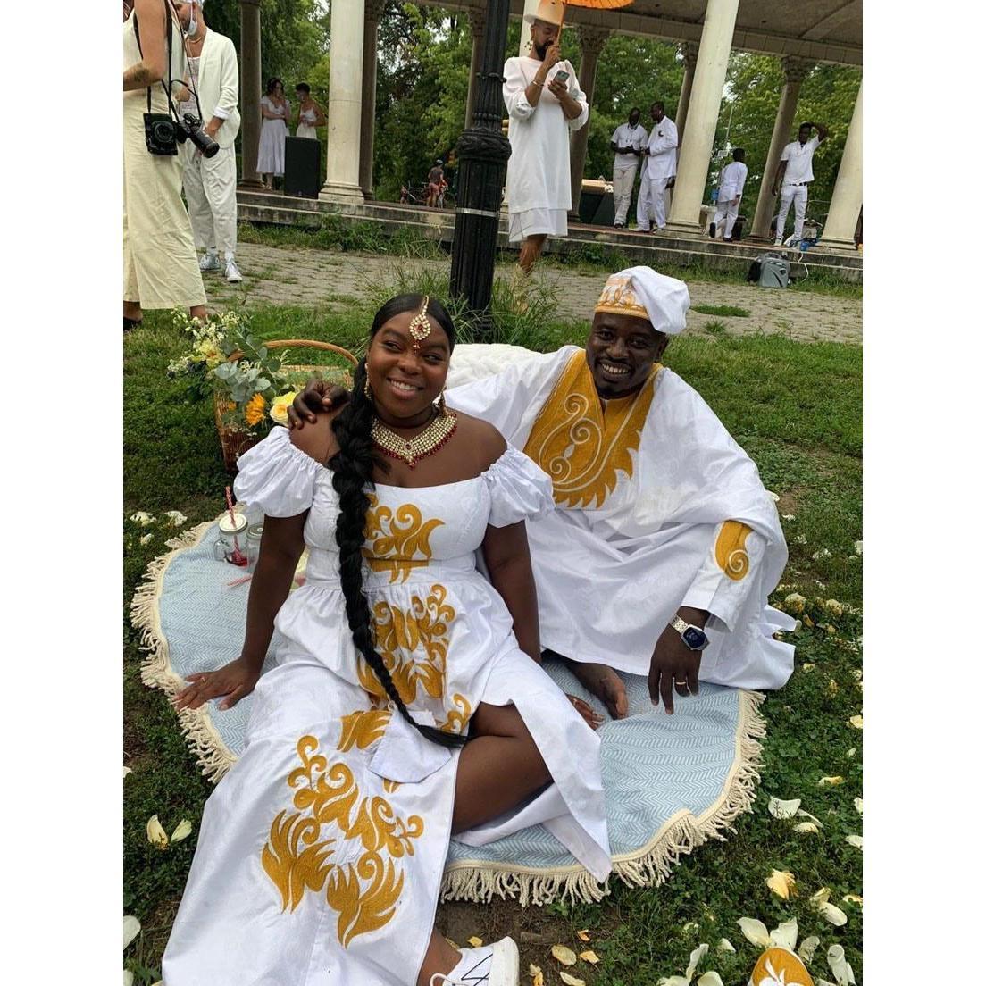 These outfits were made in Burkina Faso