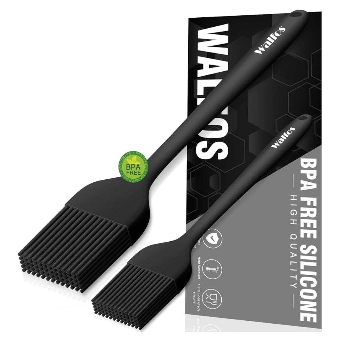 Walfos Large + Small Silicone Basting Pastry Brushes
