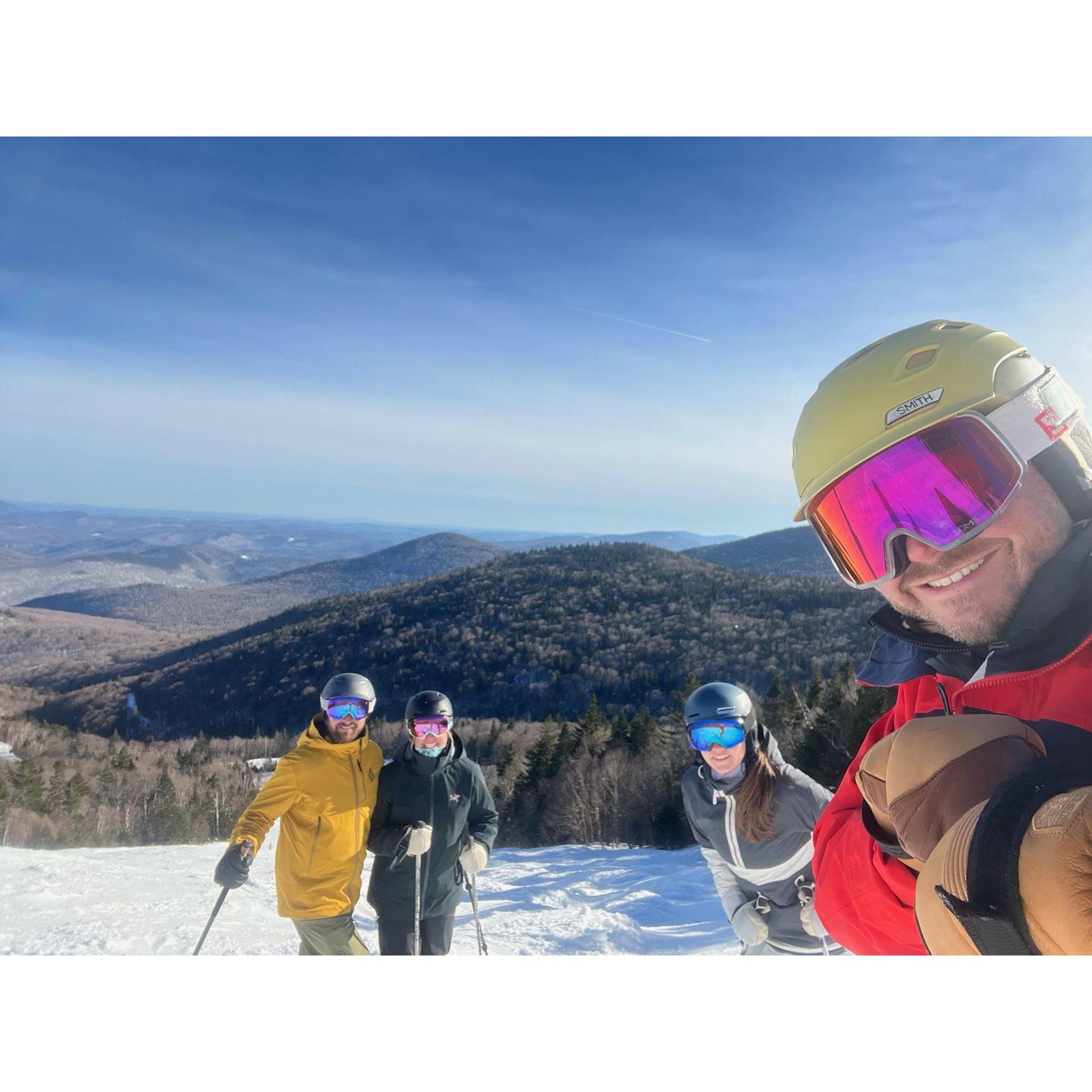 Skiing with the Killington crew