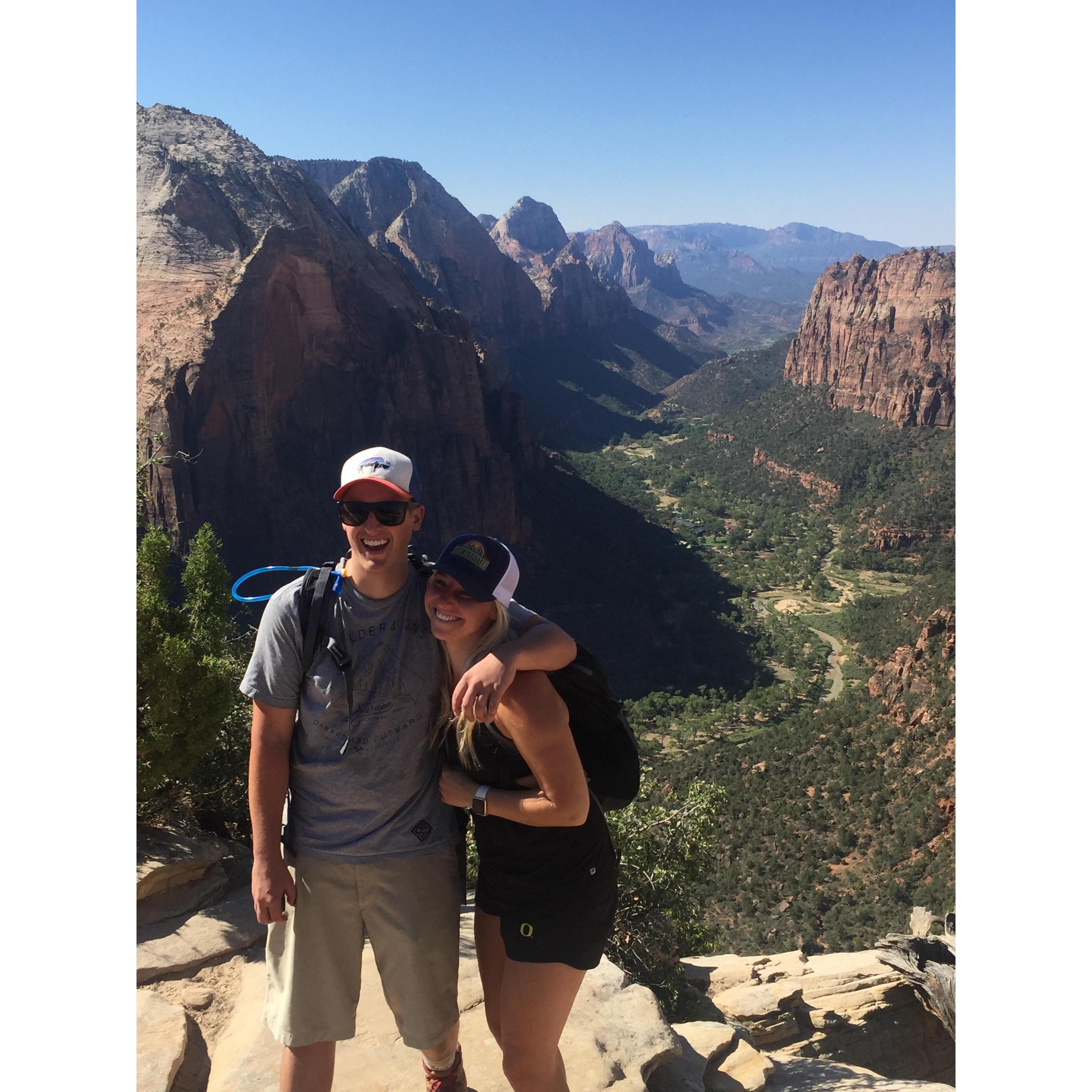 First time at Zion National Park