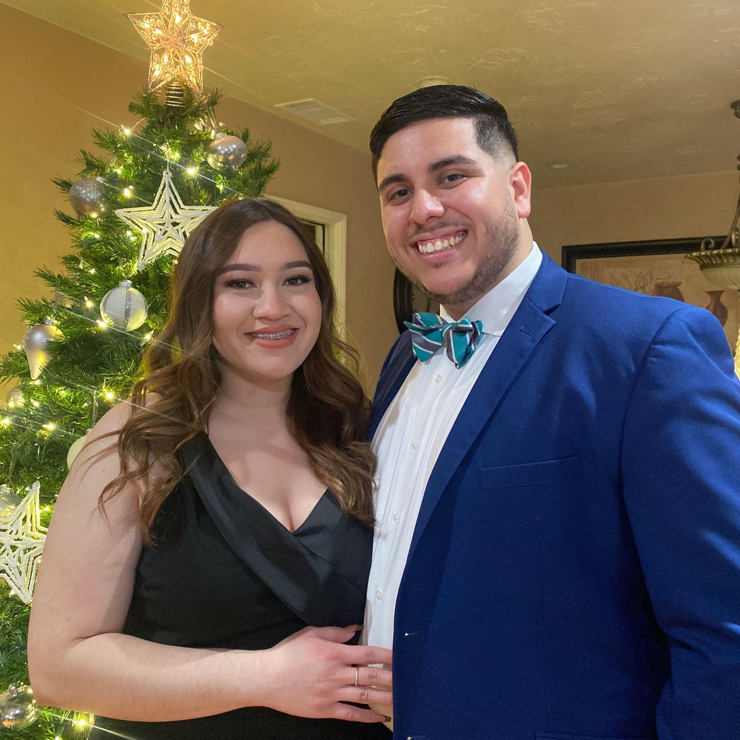 Our first Christmas. December 2021.