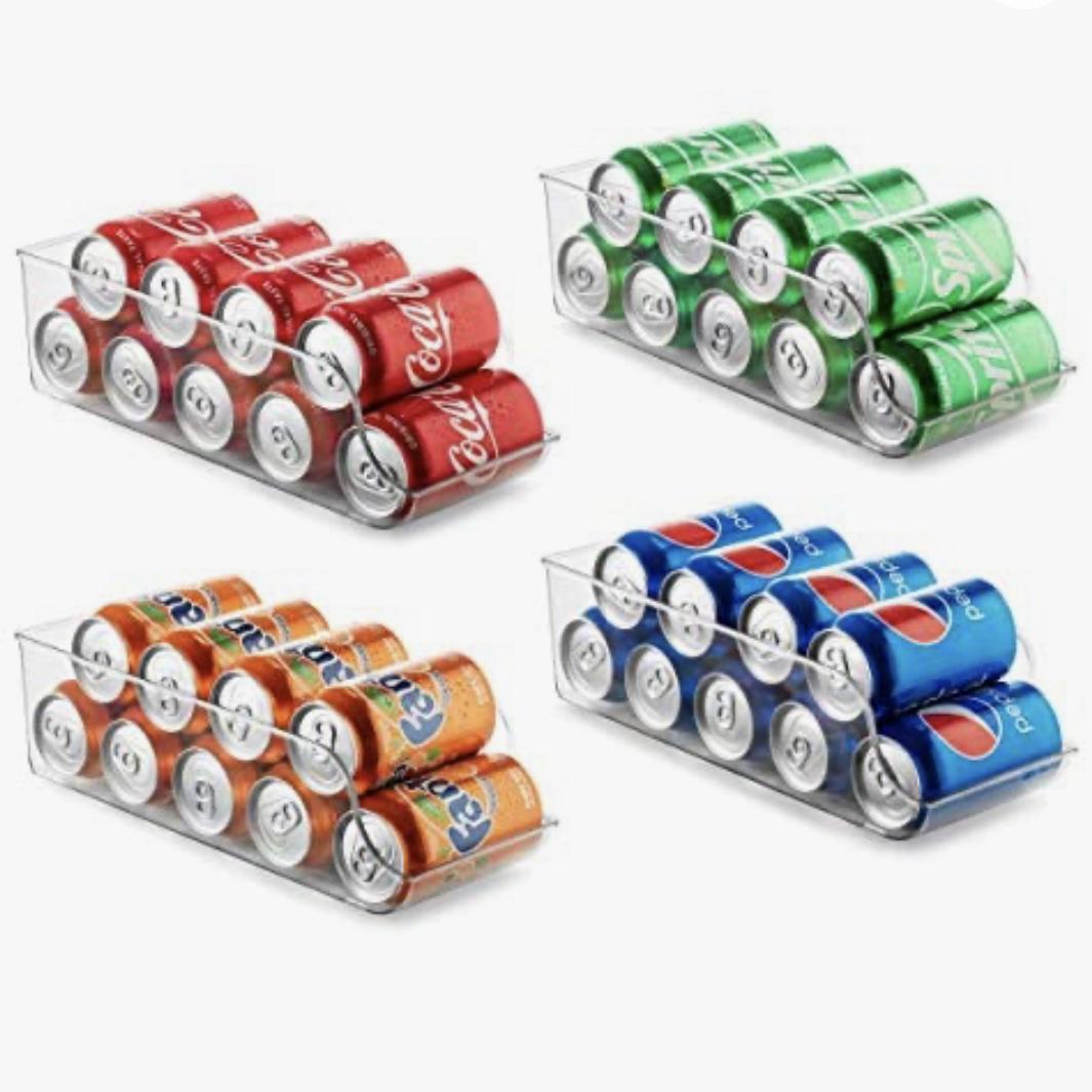 Set of 4 Refrigerator Organizer Bin
