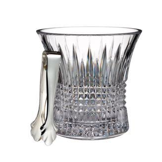 Waterford Waterford Lismore Diamond Ice Bucket with Tongs