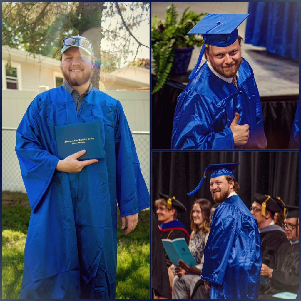 Beau graduated college!