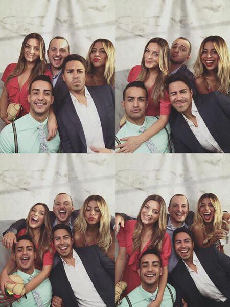 Ela and Ryan at her friends wedding