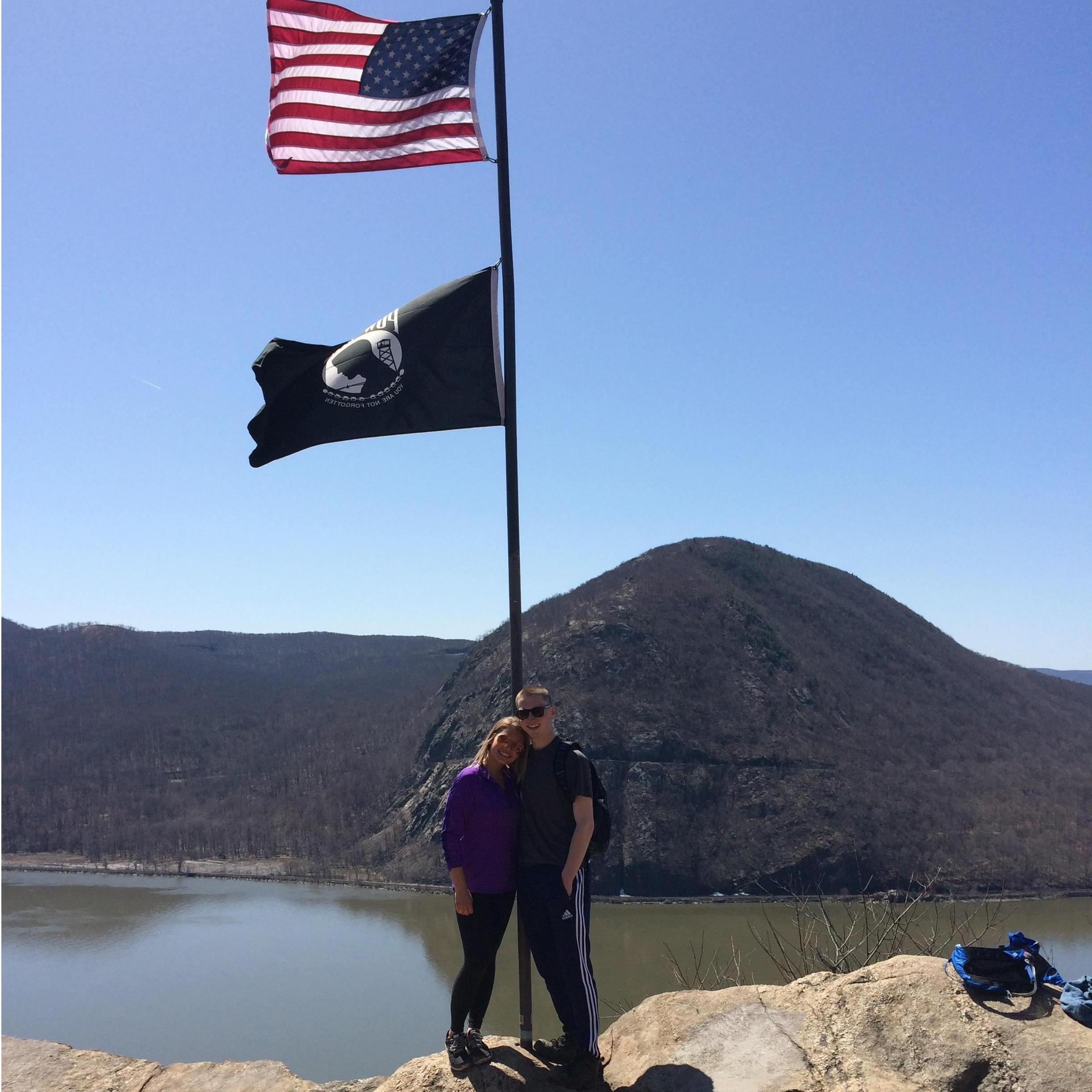 Our first date, overlooking the Hudson River.
April 12, 2015