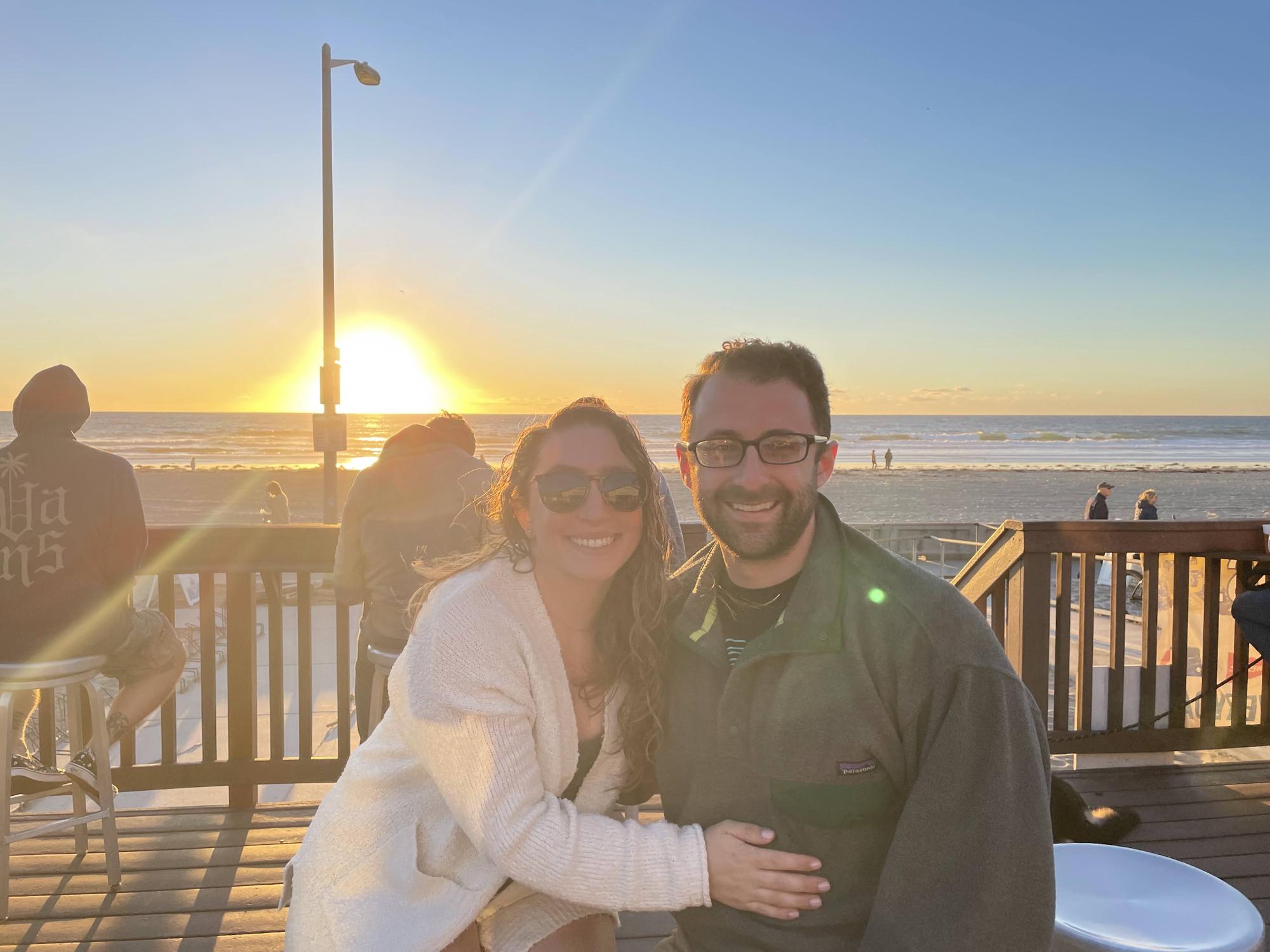 Jon's favorite place in the world is San Diego, for his birthday Emi surprised him with a trip there from Seattle.