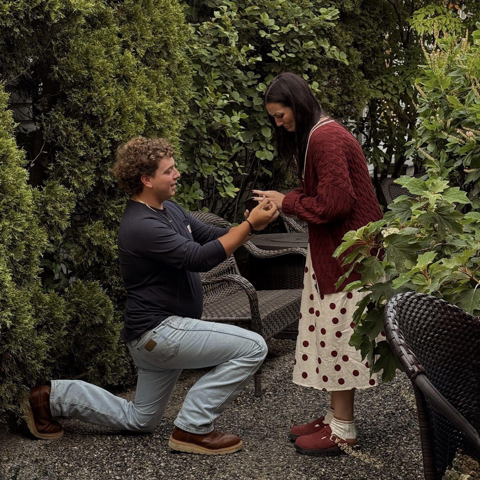 The day we got engaged in Bar Harbor, Maine! September 14th, 2025