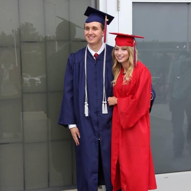 Our high school graduation!