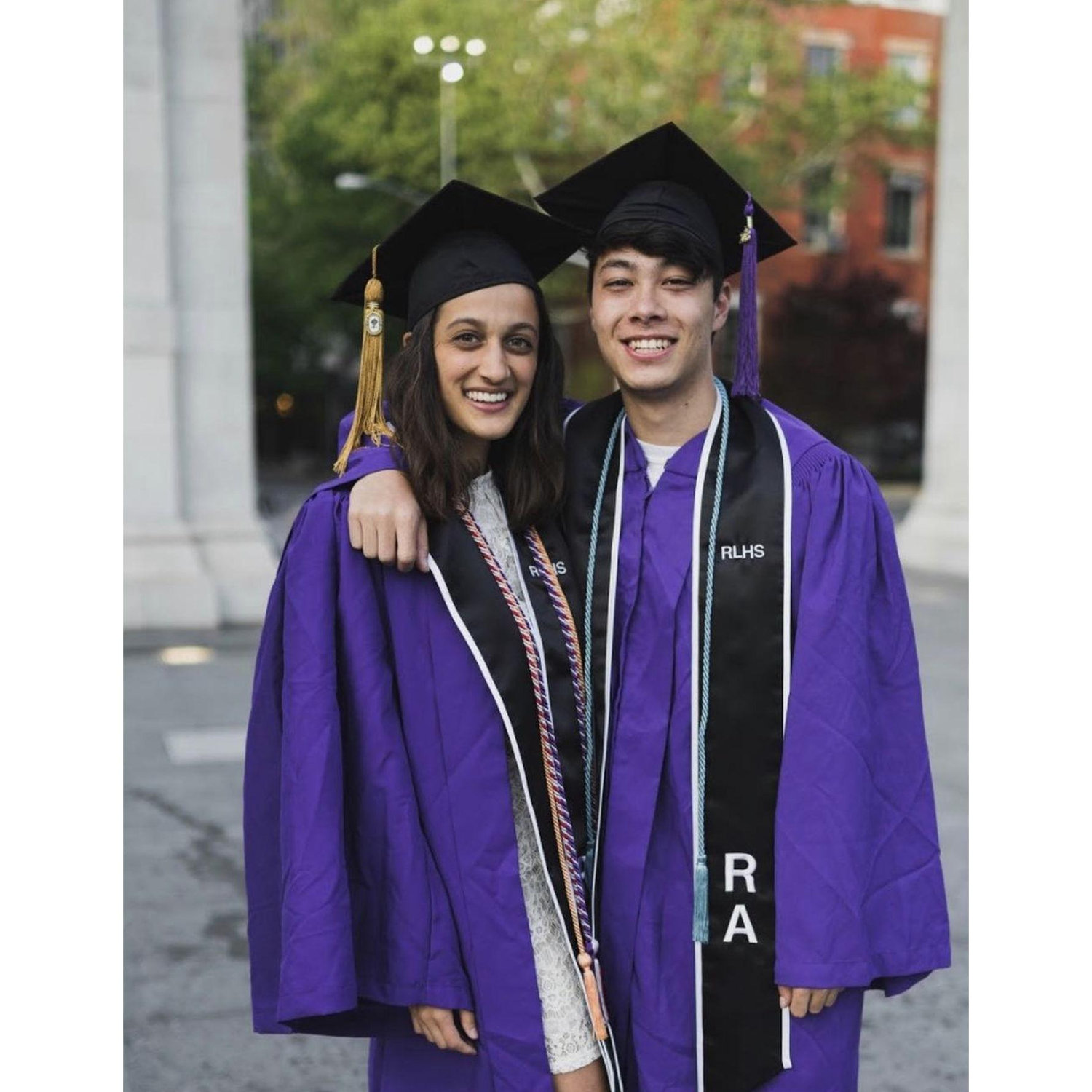 May 2018 - They graduated NYU and their parents finally met!