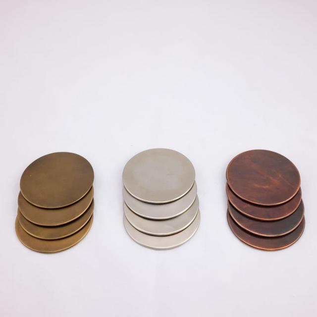 Metal Coasters- Copper ( Set of 4)