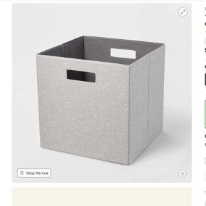 Fabric Bin Gray