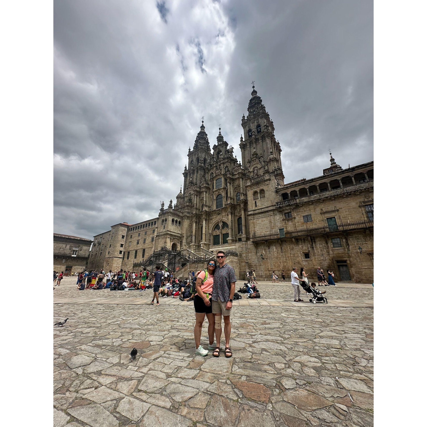 After walking 100K kilometers, John and I took that extra step in our relationship when he asked me to marry him!