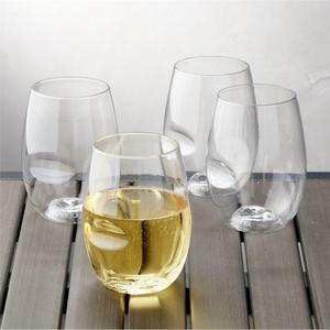 Govino ® Shatterproof Plastic Stemless Wine Glasses, Set of 4