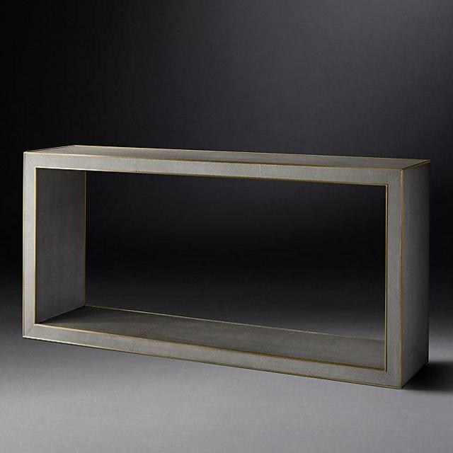 Cela Shagreen Console Table